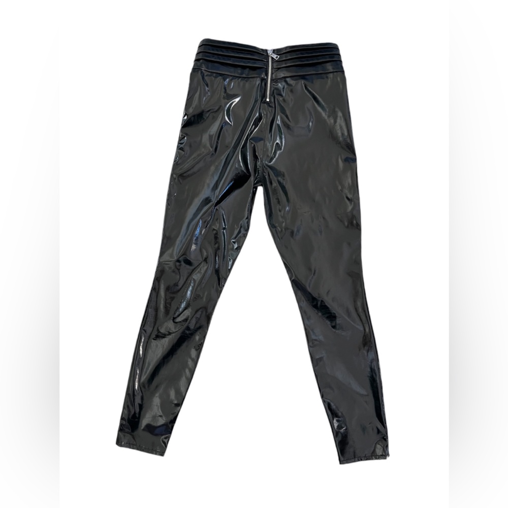 Rta Black Solid Polyurethane Pant - image 2